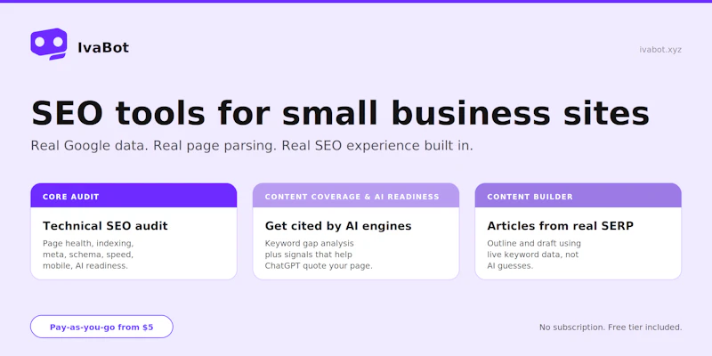 IvaBot screenshot 1