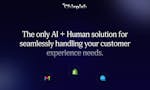 AI + Human Customer Support image