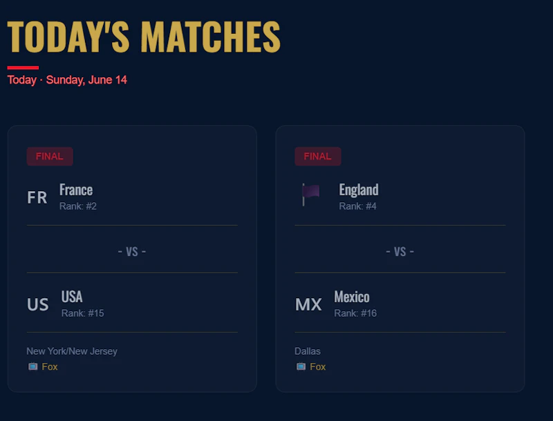 FIFA World Cup 2026 Fan Hub screenshot 2