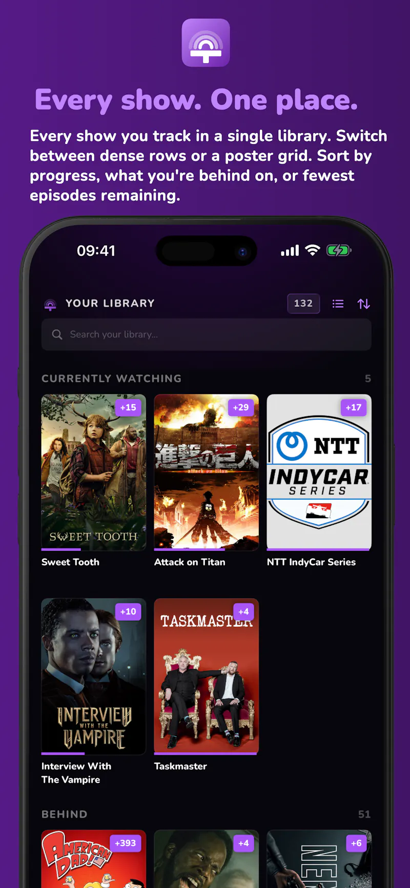 Televise: TV Show & Anime Tracker screenshot 6