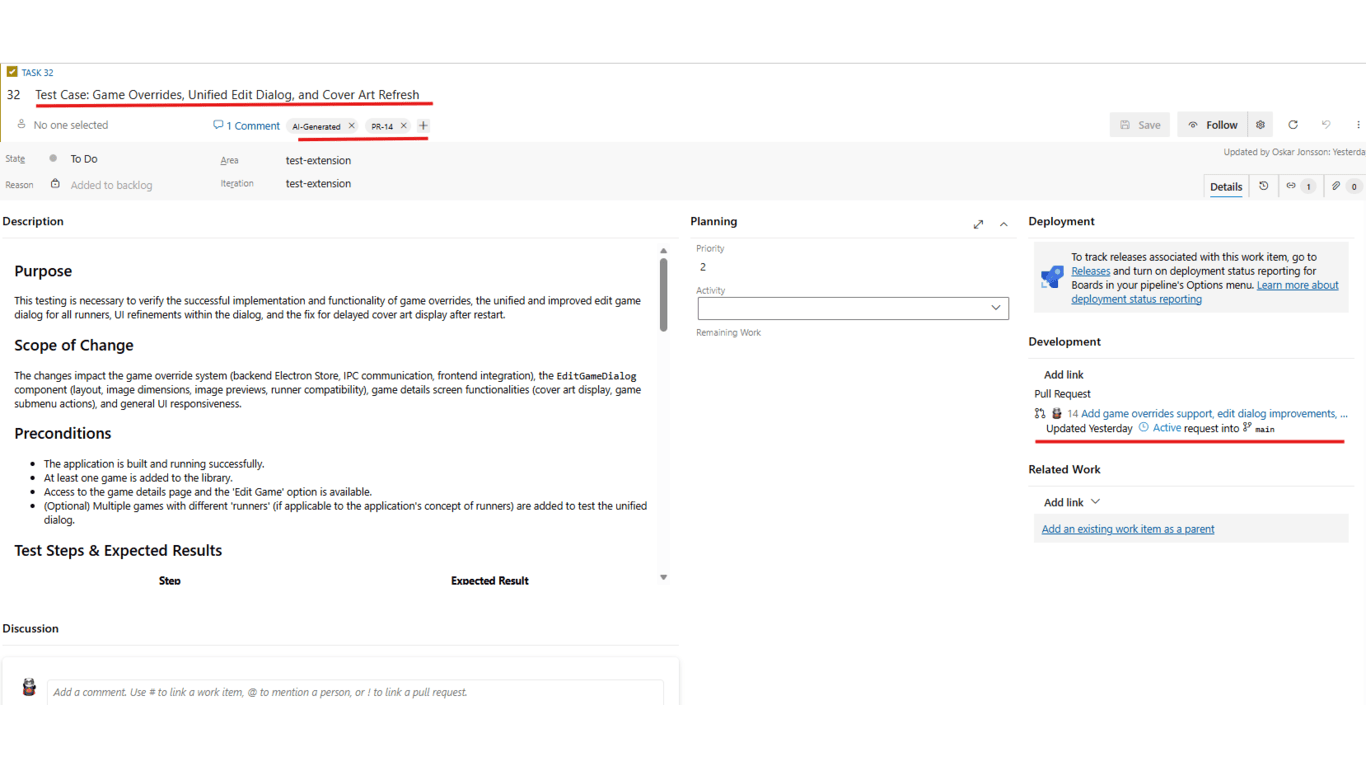 QAZent - PR Assistant for Azure DevOps gallery image