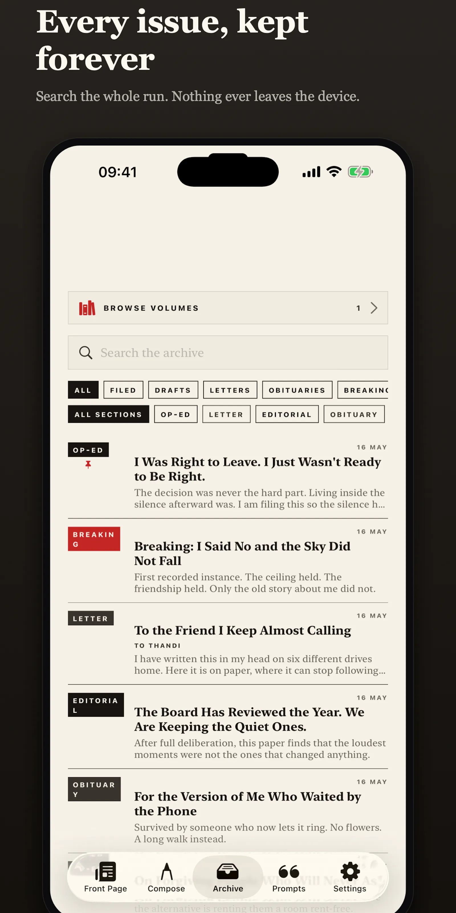 The Daily Me screenshot 3