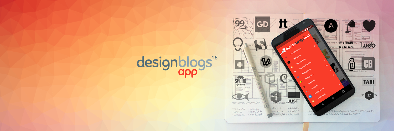 Design Blogs App with a new face gallery image