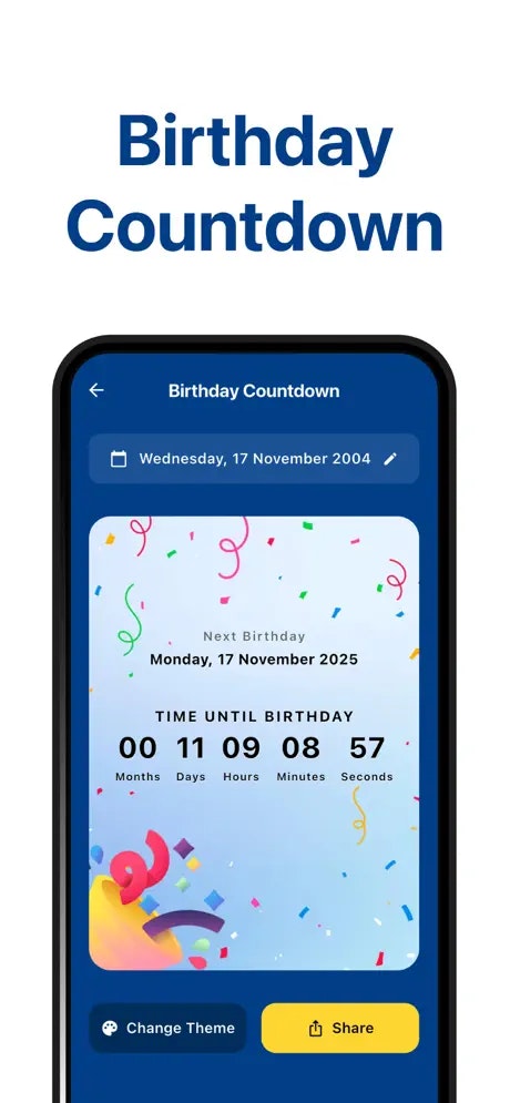 Age Calculator: Date of Birth - Screenshot 4 preview