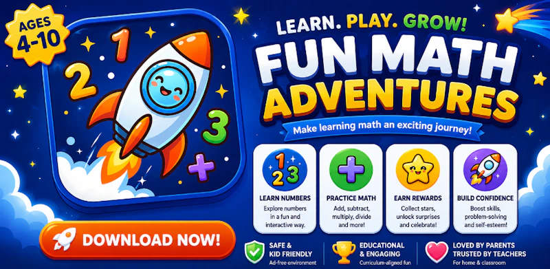 Fun Math Adventures screenshot 1