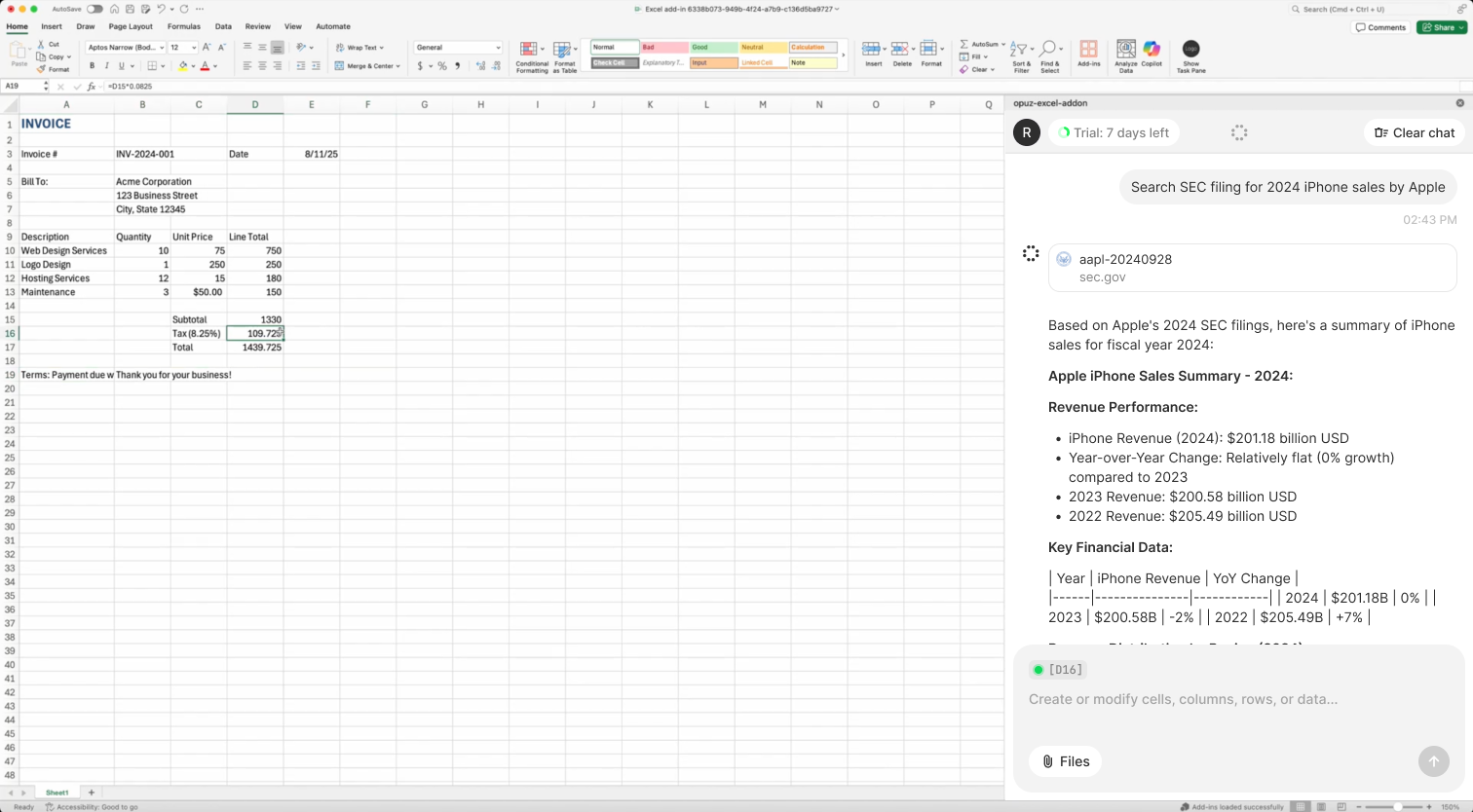 Média Compenser - Pilote automatique pour les feuilles de calcul 2