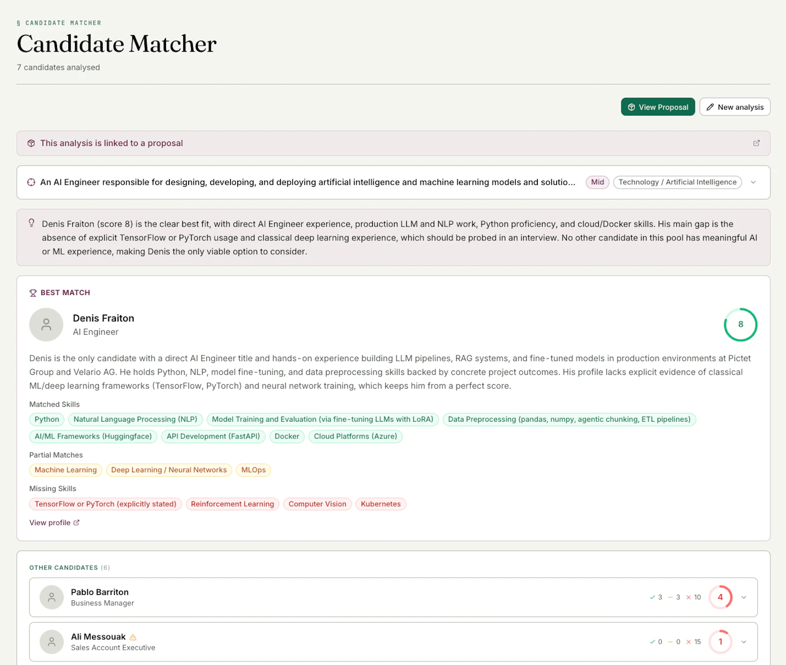 Versio CV App screenshot 6
