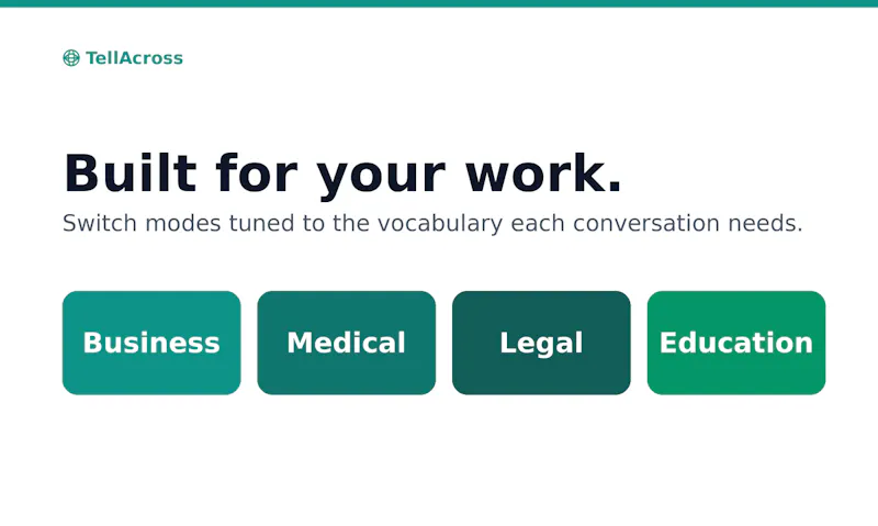 TellAcross screenshot 5