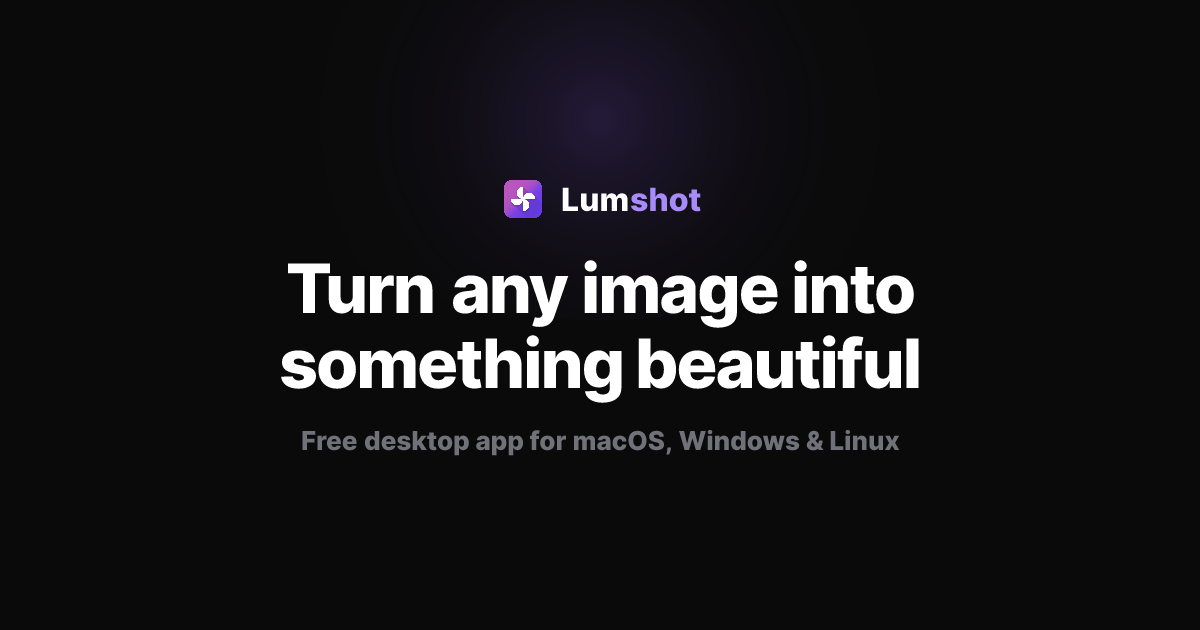 Lumshot gallery image