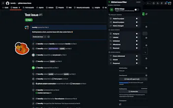 GitHub Issue Focus gallery image