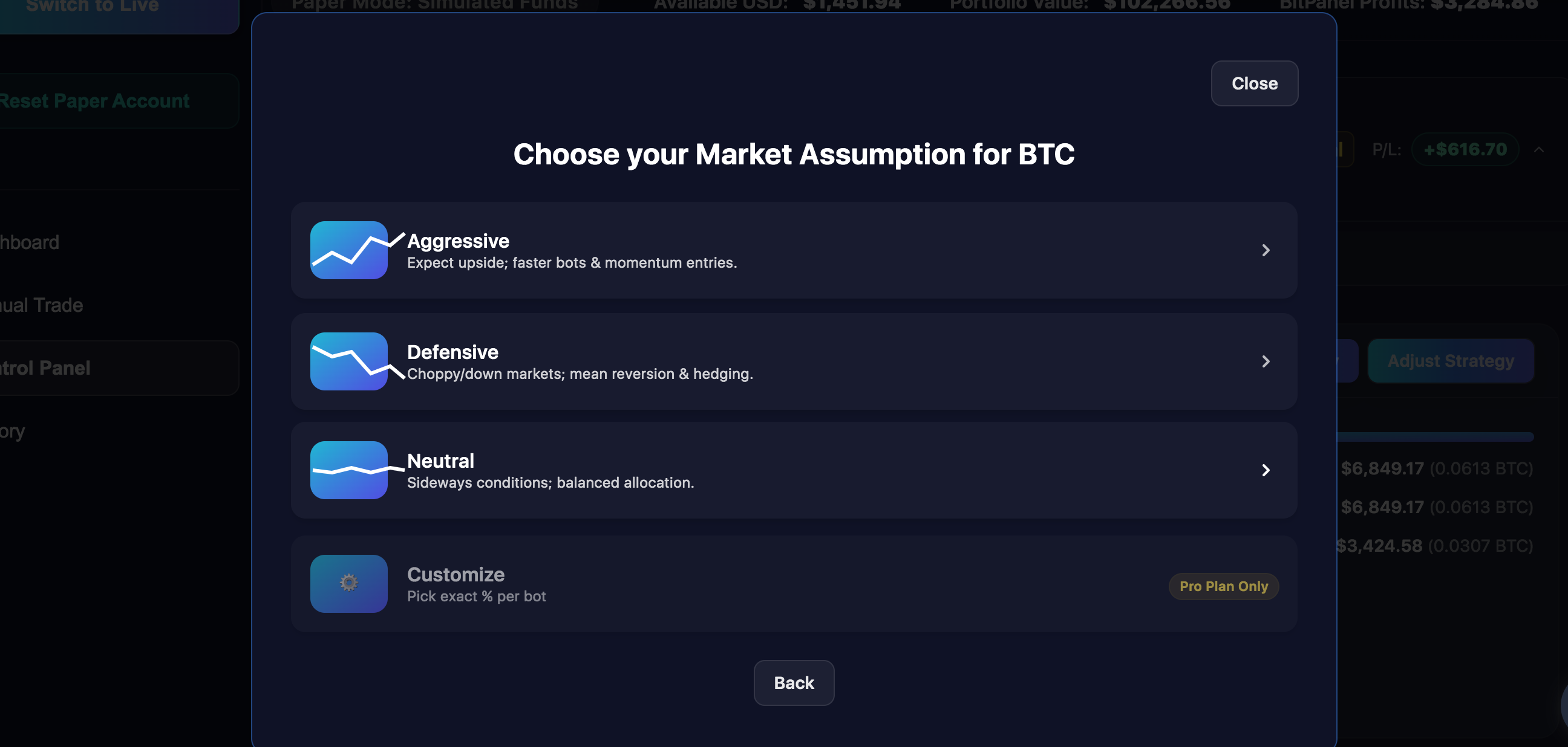 BitPanel — Crypto Trading Platform gallery image