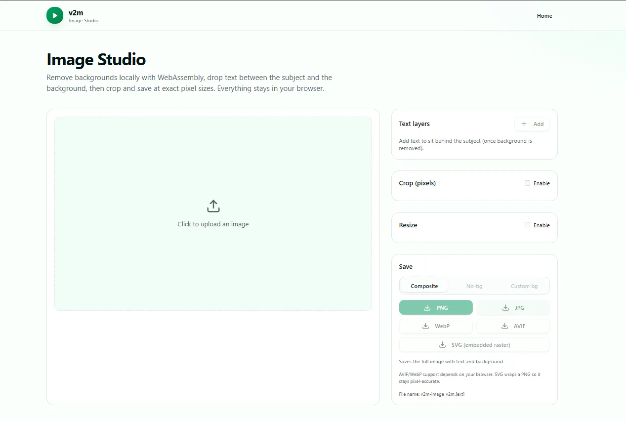 v2m — Free In gallery image