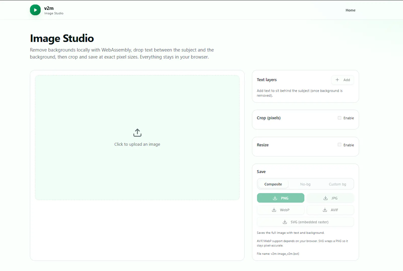 v2m — Free In screenshot 4