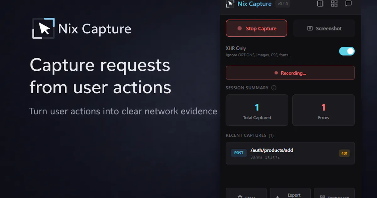 Nix Capture