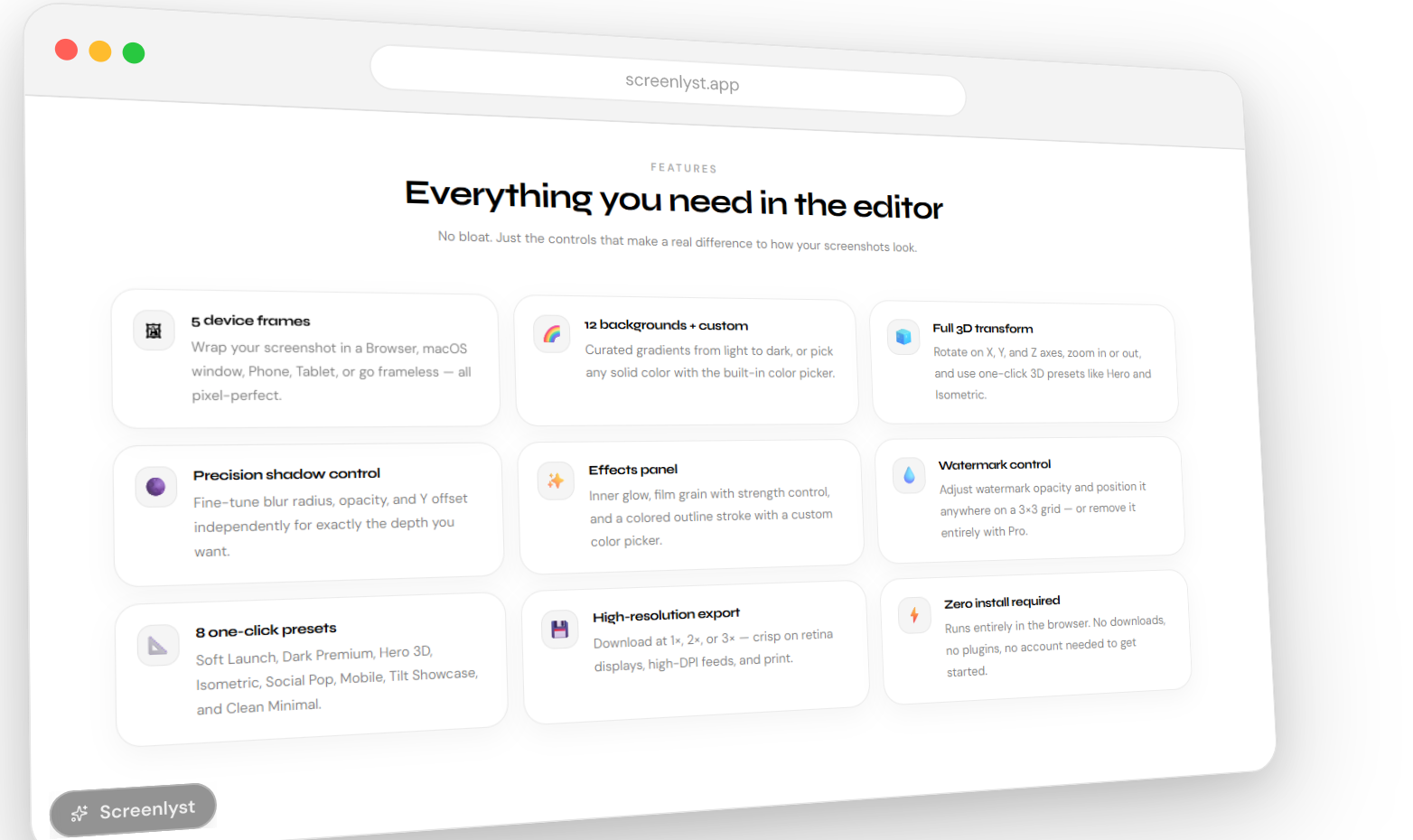 Screenlyst gallery image