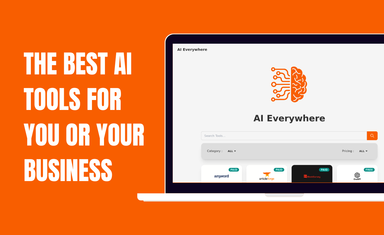 Media Ai ở khắp mọi nơi - Các công cụ AI tốt nhất, tất cả ở một nơi! 1