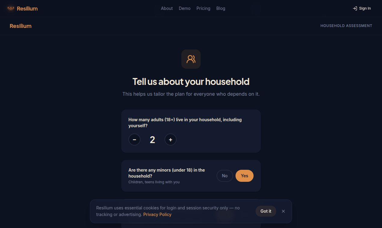 Resilium – Score Your Preparedness gallery image