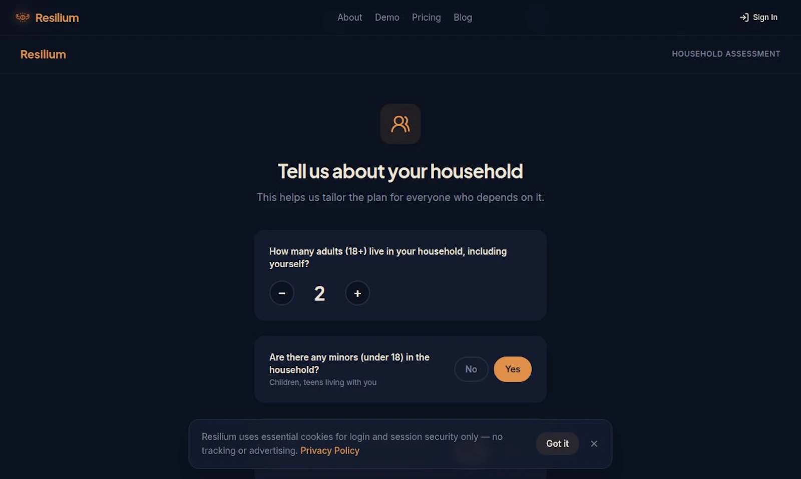 Resilium – Score Your Preparedness screenshot 6