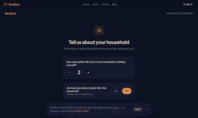 Resilium – Score Your Preparedness screenshot 6
