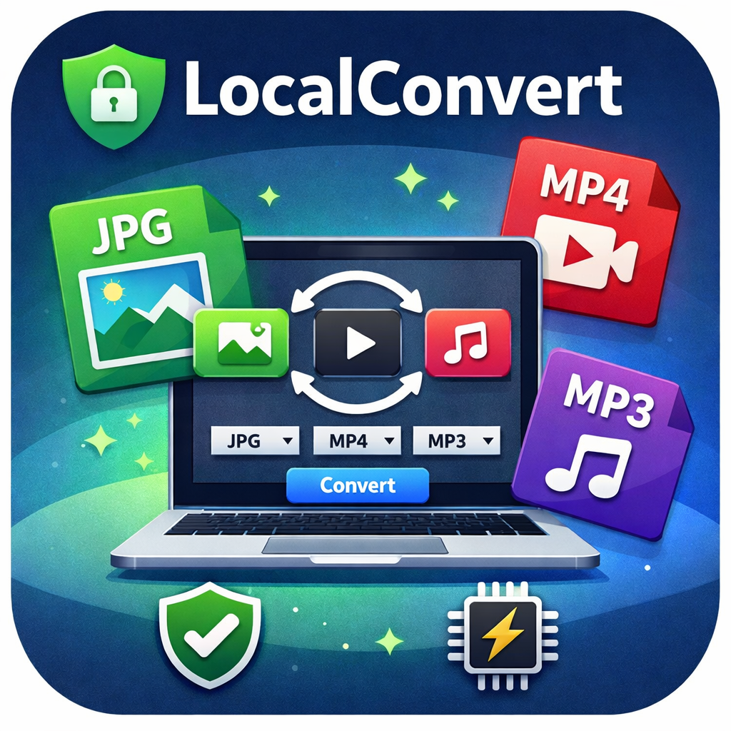 LocalConvert – Private, File Converter logo