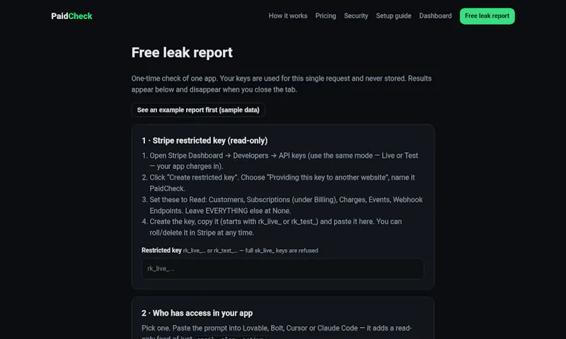 PaidCheck screenshot 3