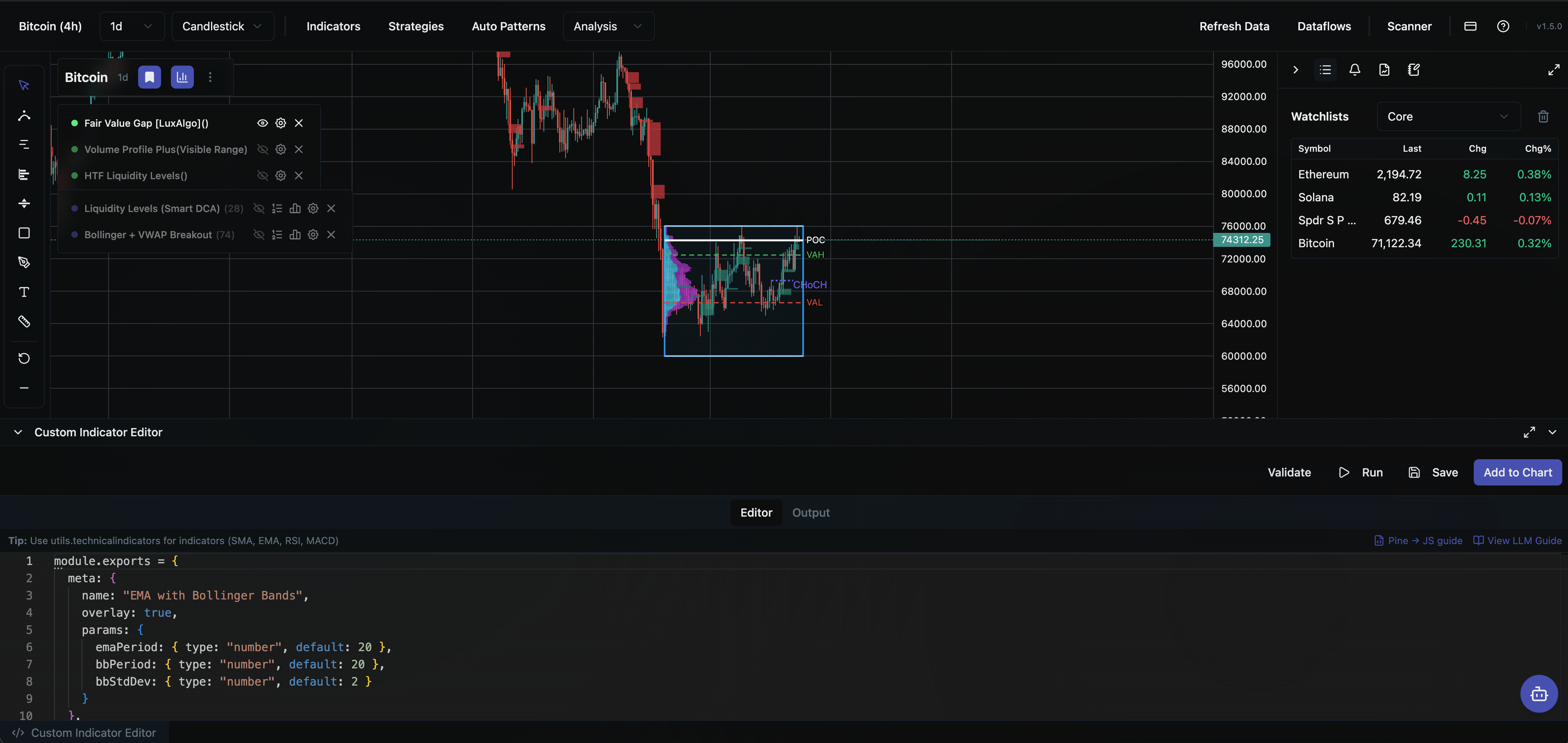 VaultCharts gallery image