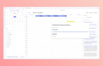 Calendar Pro for Obsidian gallery image