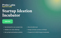Startup Ideation Incubator media 3