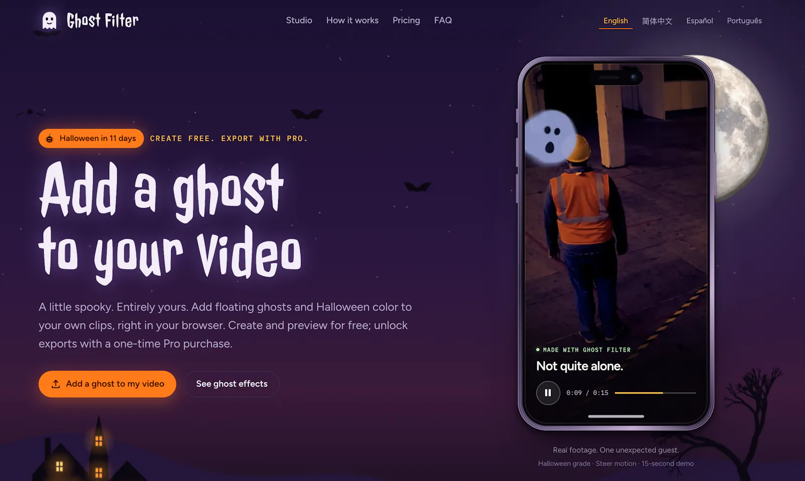 Ghost Filter screenshot 1