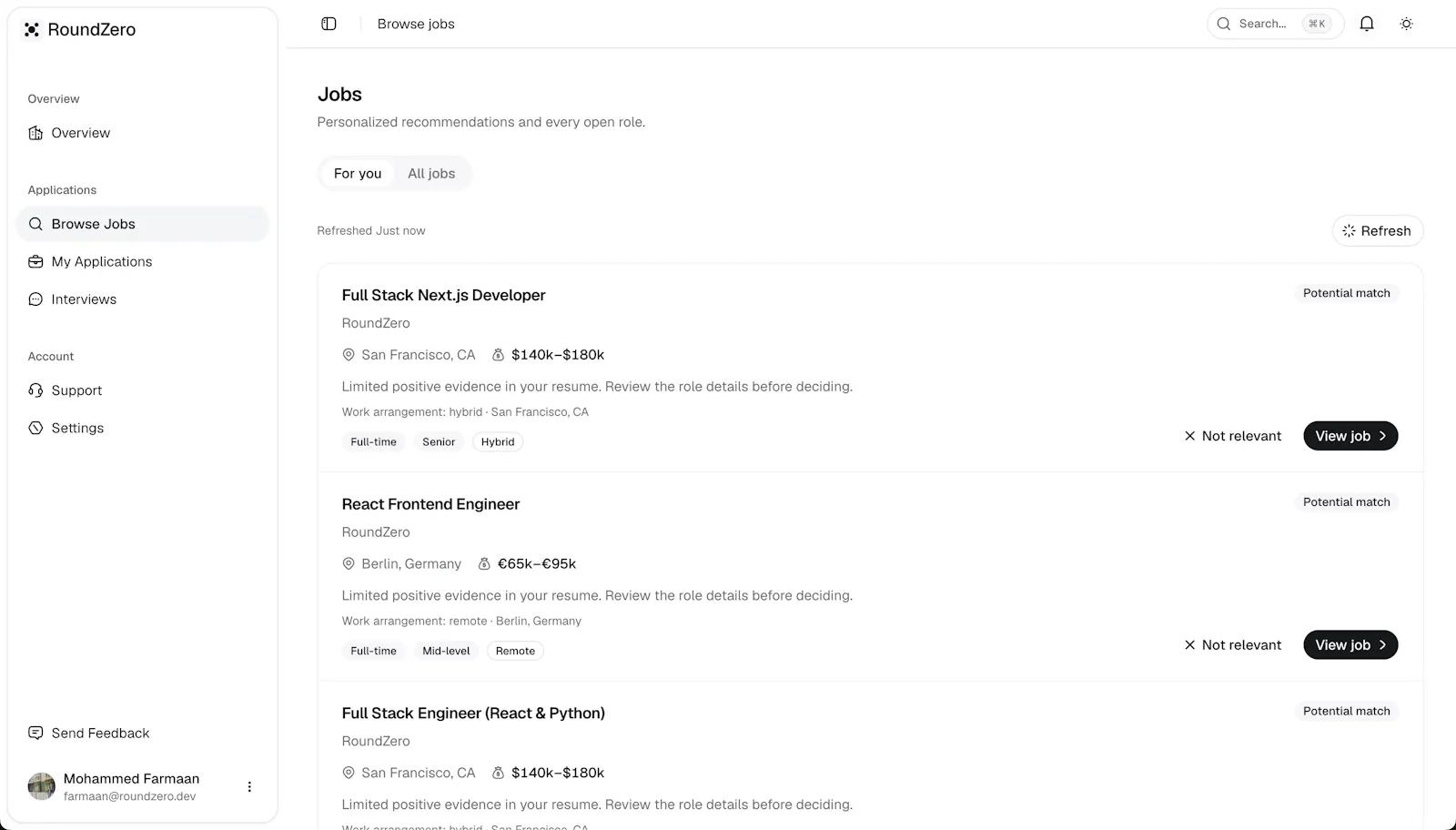 RoundZero screenshot 5