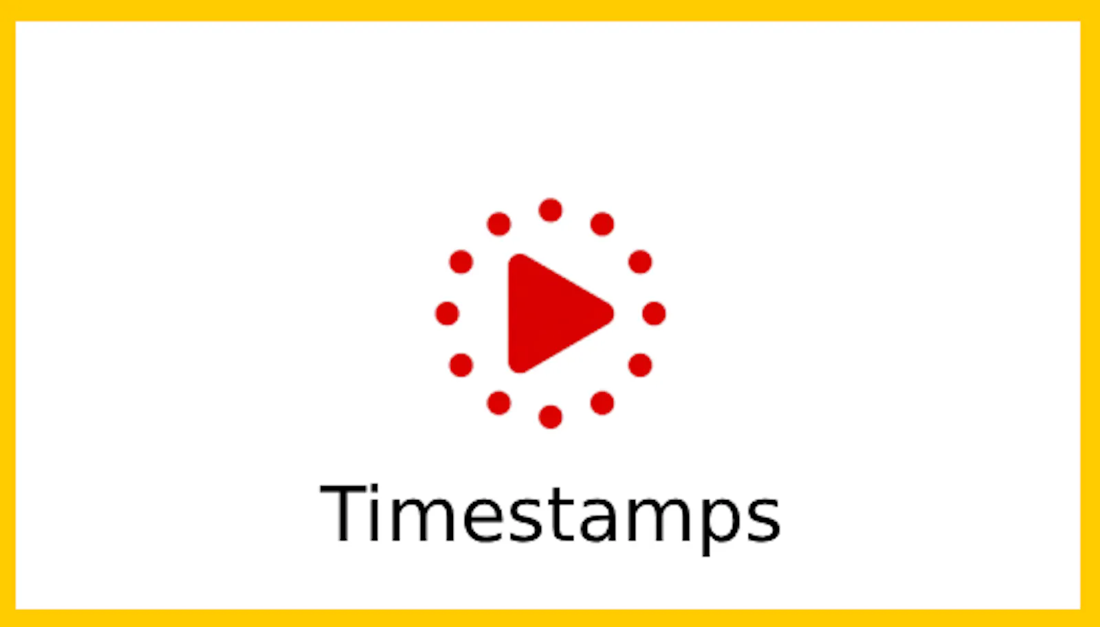 YouTube Timestamps screenshot 2