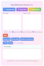 Text Difference Checker Free gallery image
