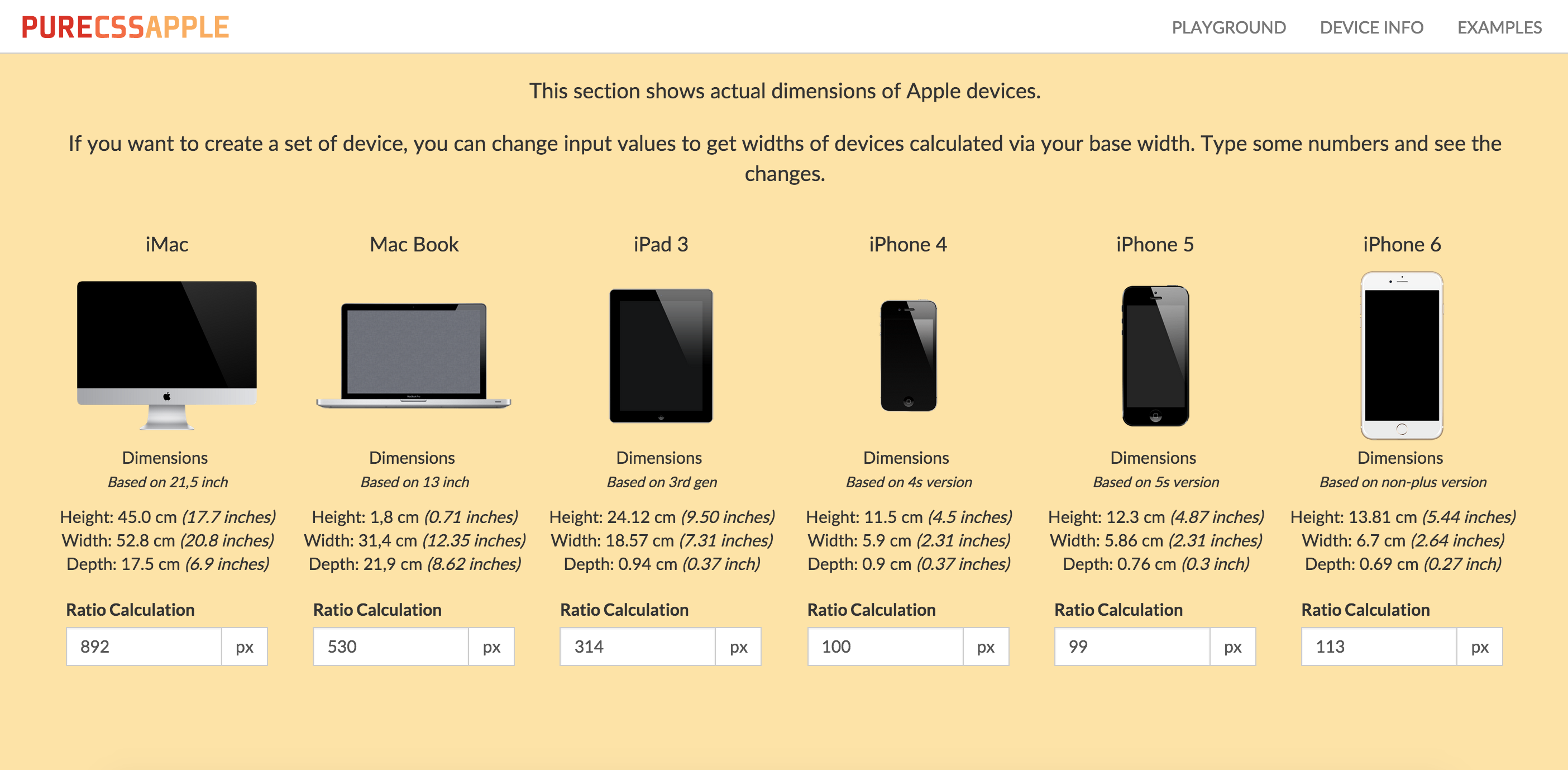 Pure CSS Apple gallery image