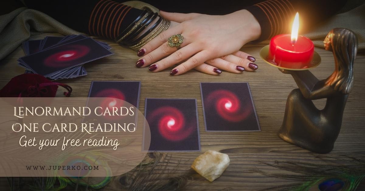Cartões Lenormand: uma leitura de um cartão