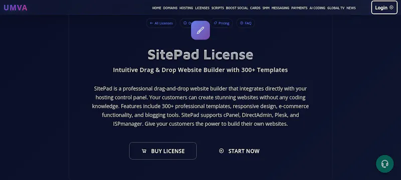 UMVA LICENSES screenshot 3