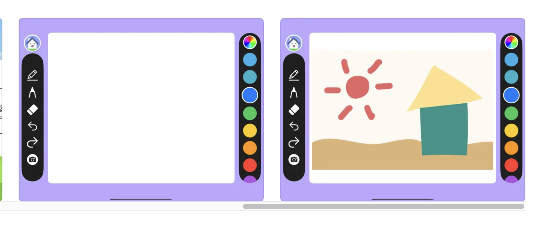 App per il disegno da colorare per bambini - Divertimento doodle games-toddlers 2-6 media 1