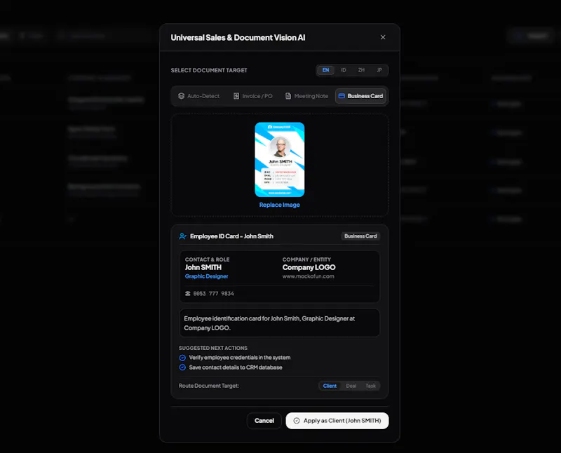 Striv CRM screenshot 2