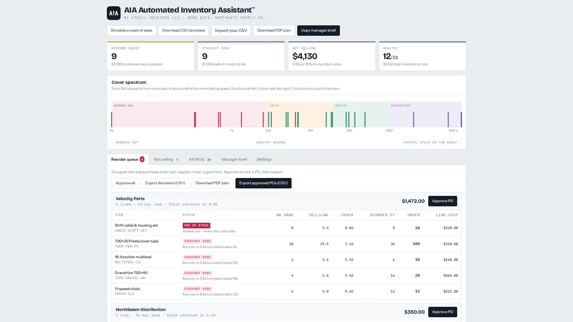 Automated Inventory Assistant gallery image