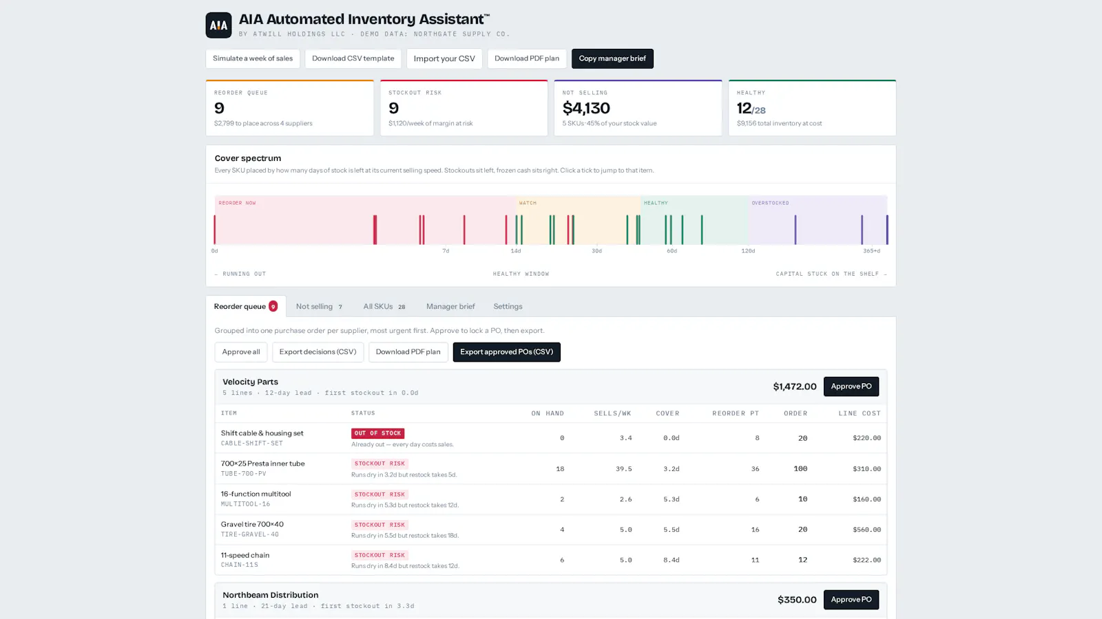 Automated Inventory Assistant screenshot 1