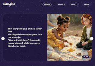 aimagine — Personalized bedtime stories gallery image