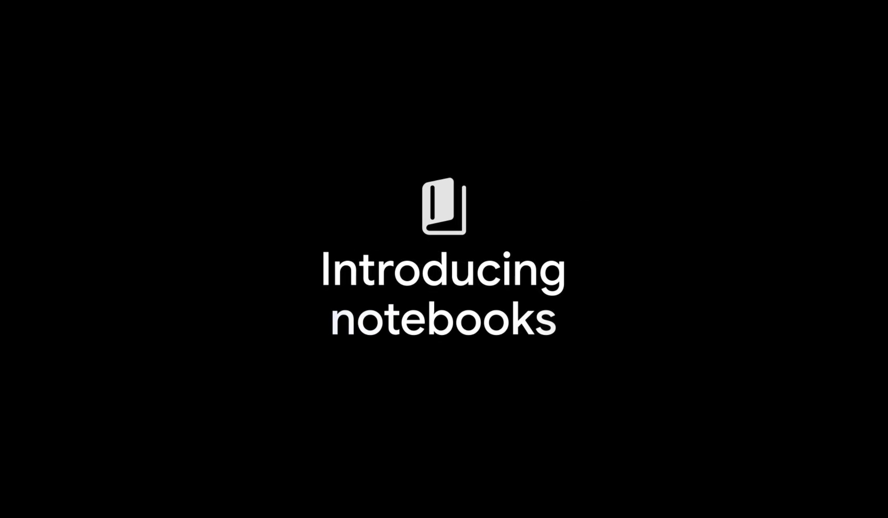 Notebooks in Gemini gallery image