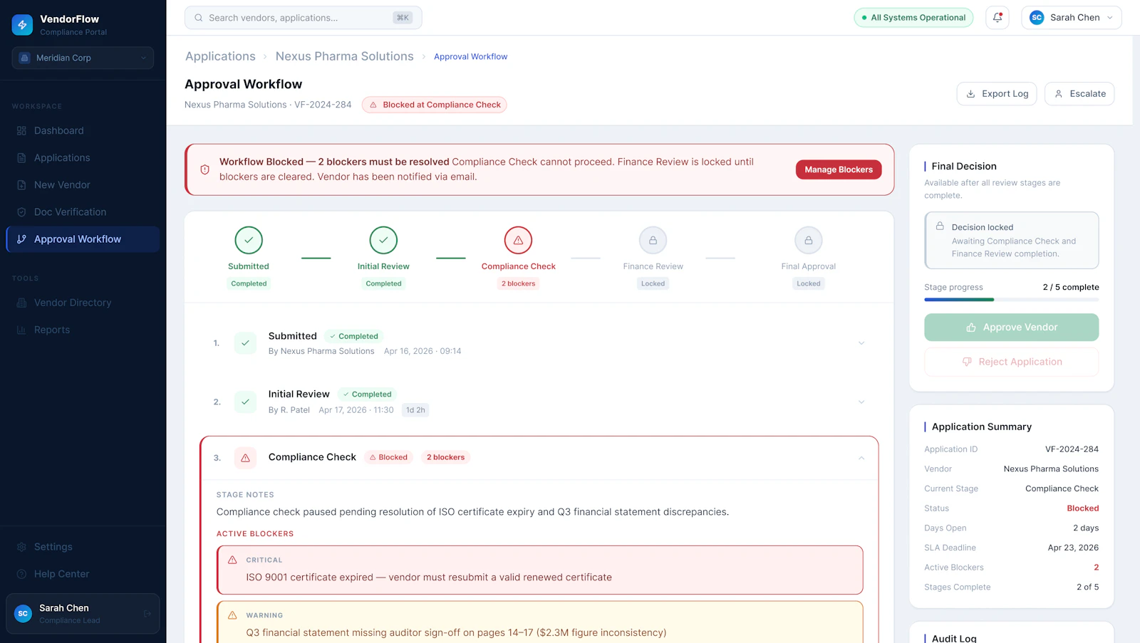 VendorFlow screenshot 11