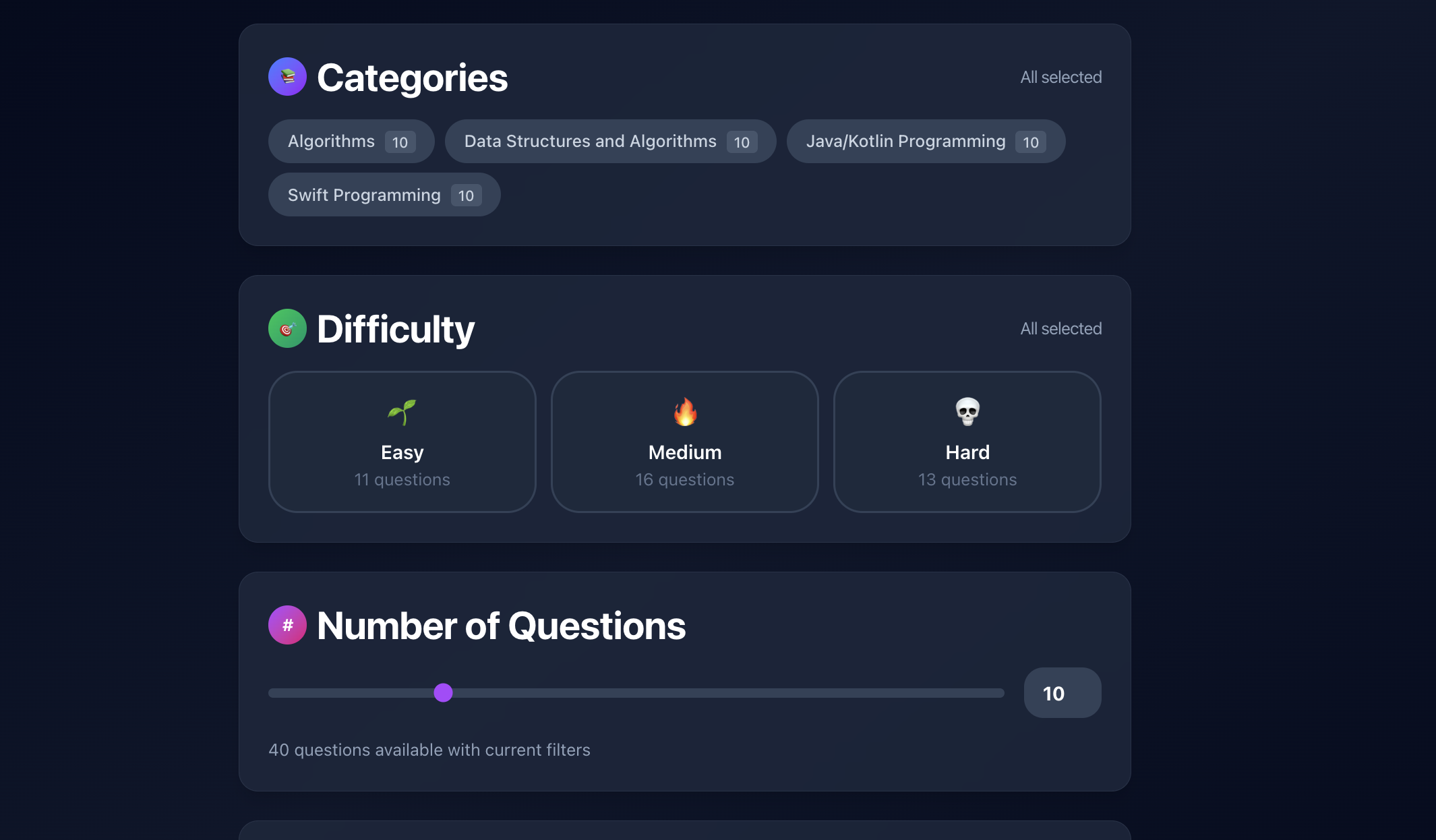 Interview Masters - Screenshot 2 showing product features and functionality