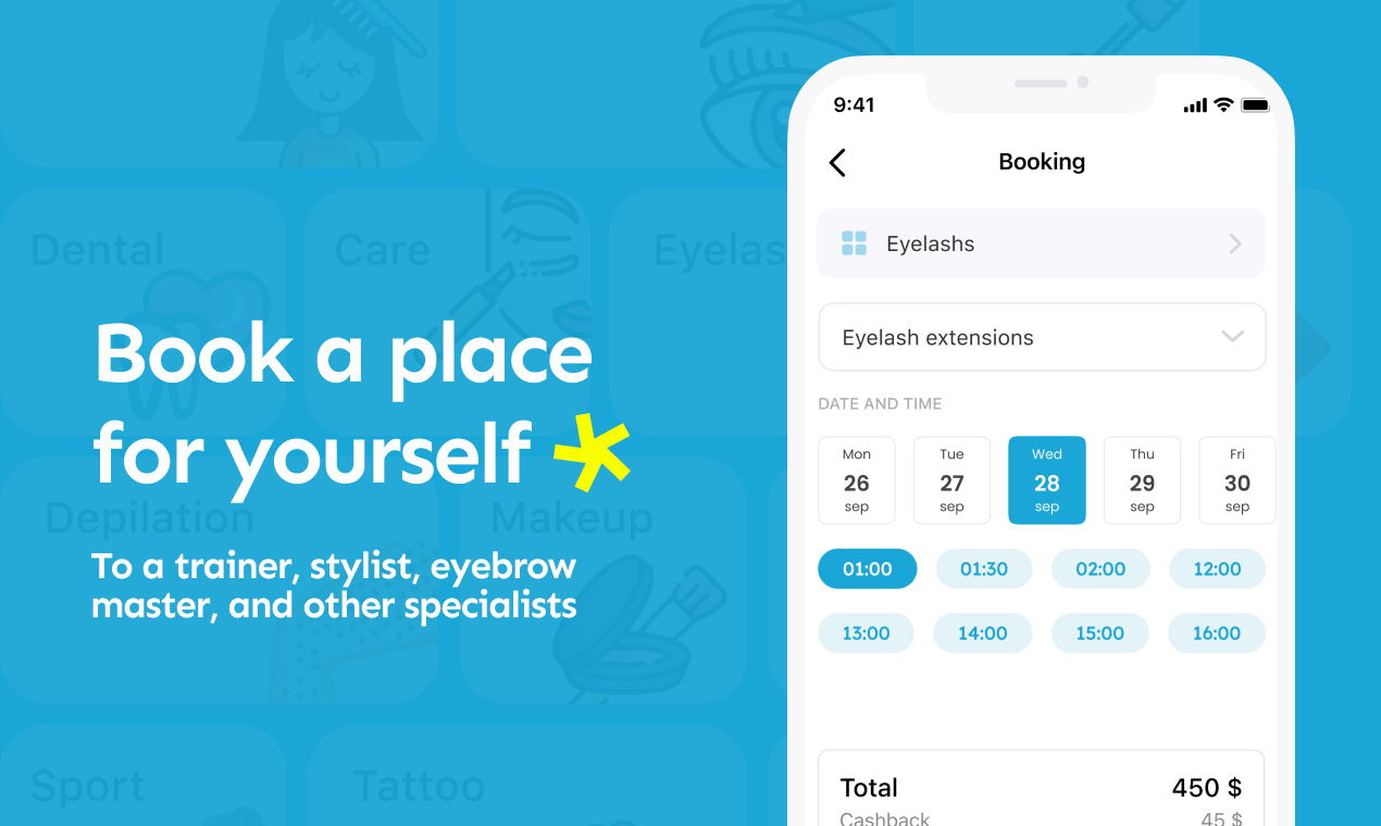 CLAVO - Buscar y hacer una cita para los maestros de belleza y más media 2