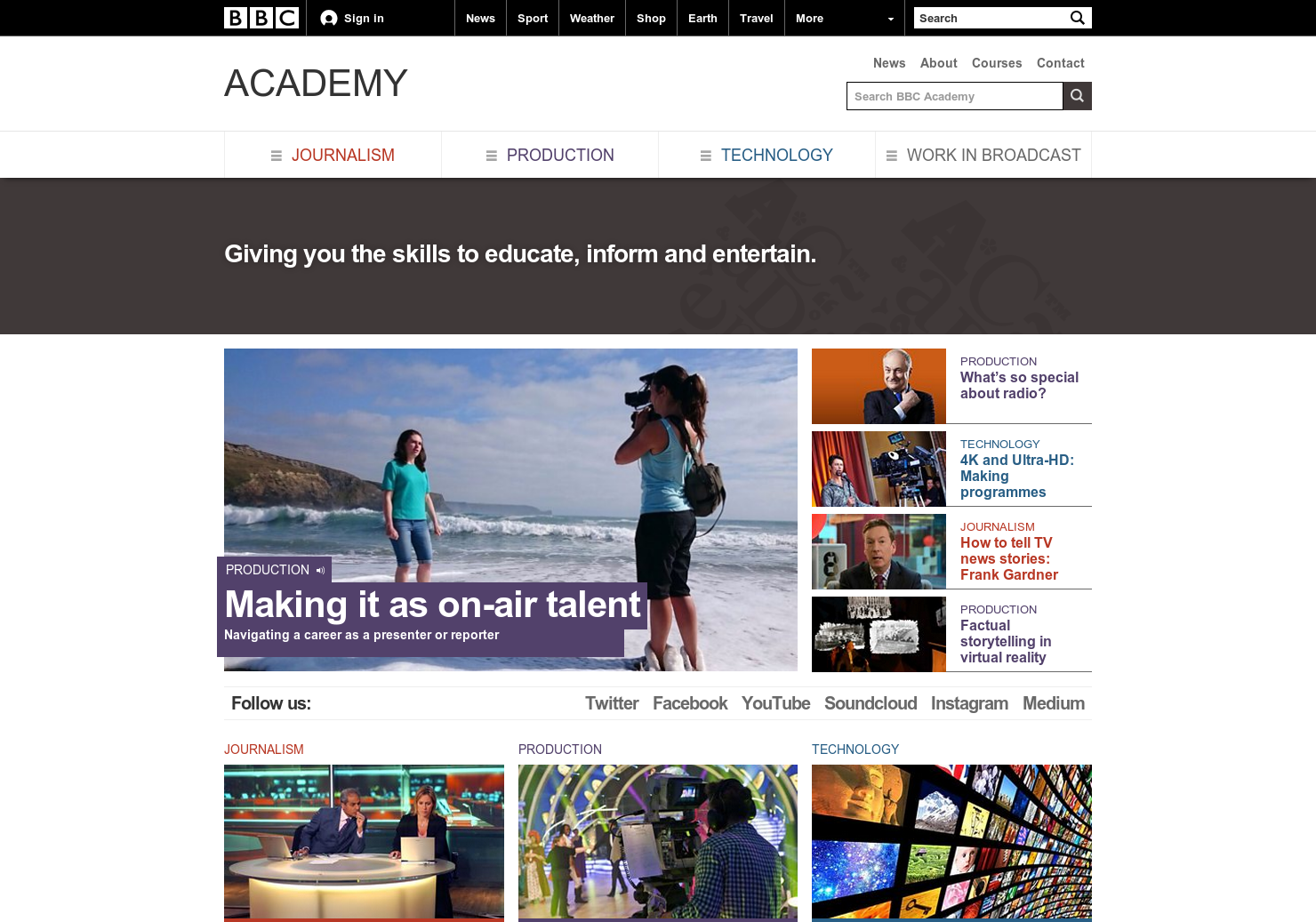 BBC College Of Journalism