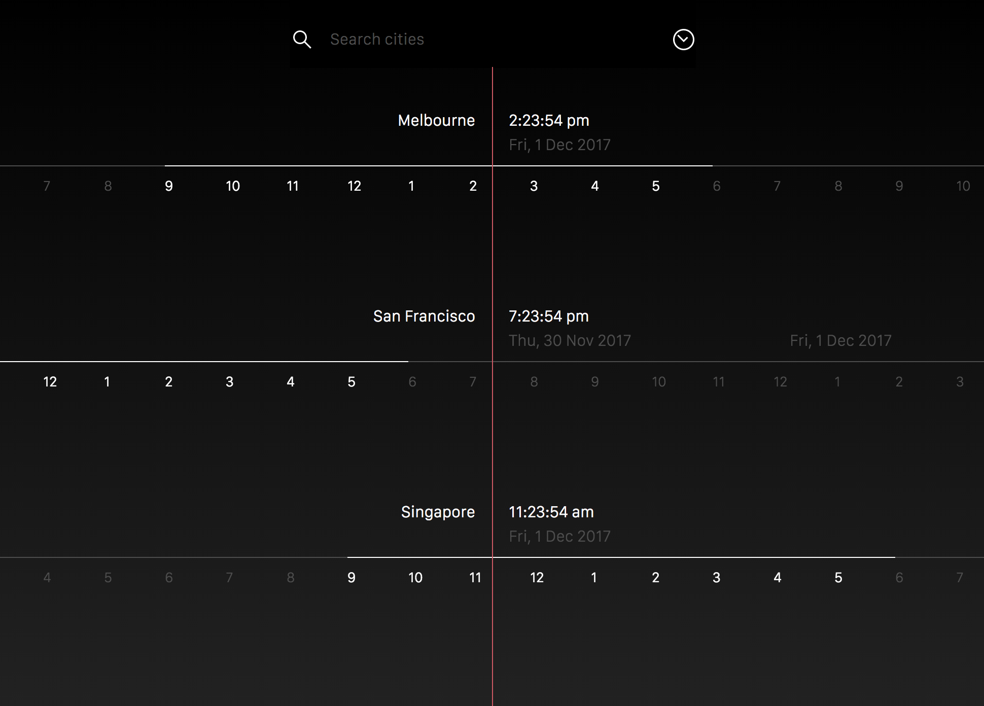 Rdea International Clock gallery image