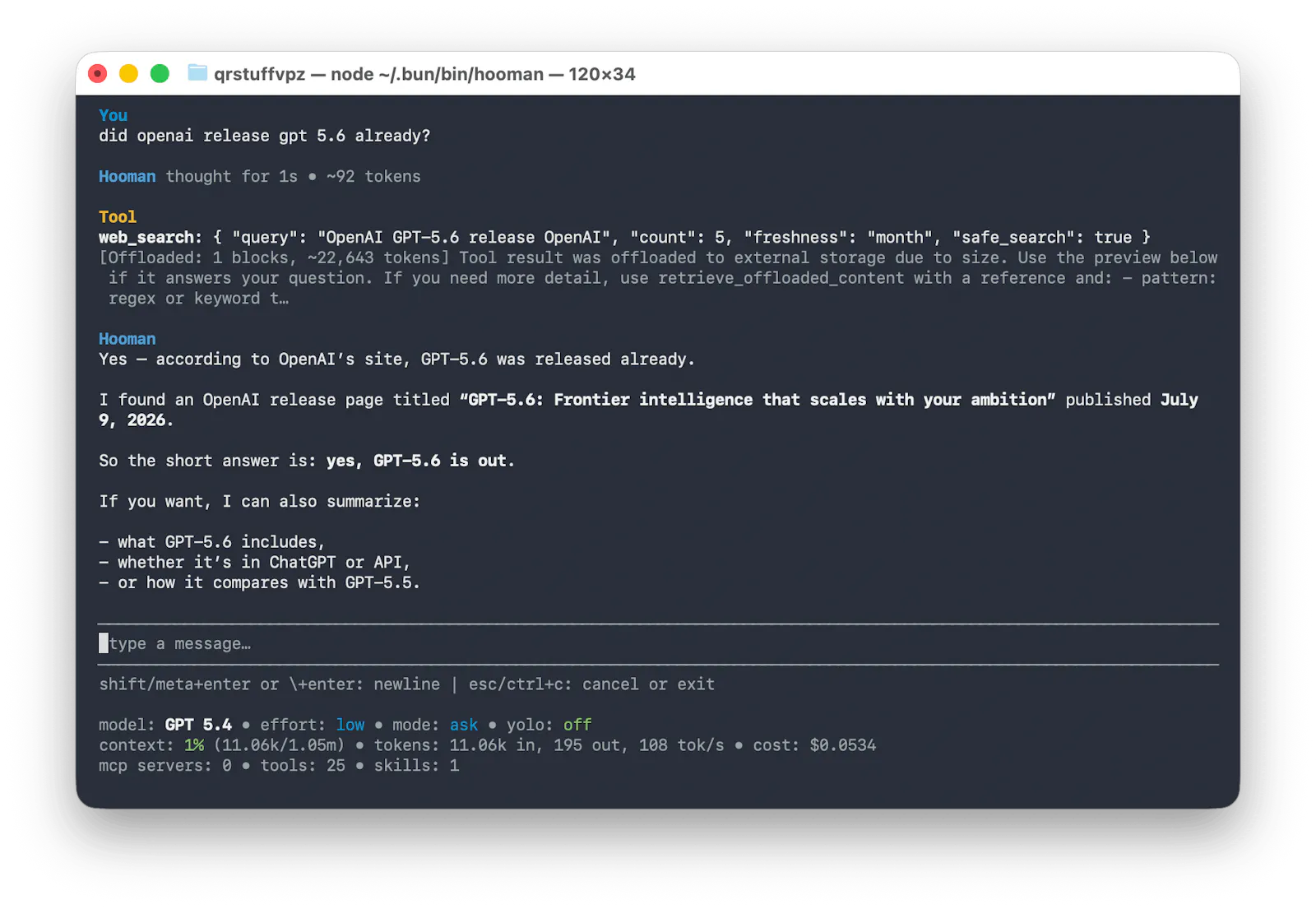 Hooman screenshot 1
