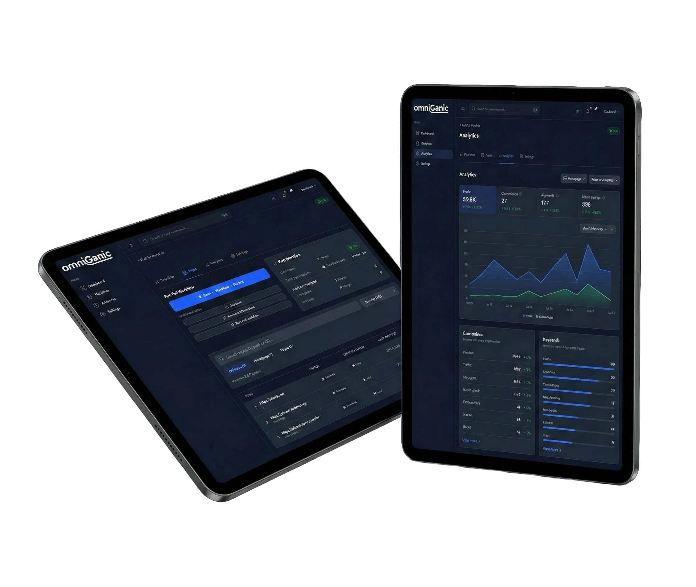 OmniGanic - Screenshot 2 showing product features and functionality