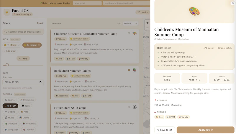 Parent OS screenshot 3