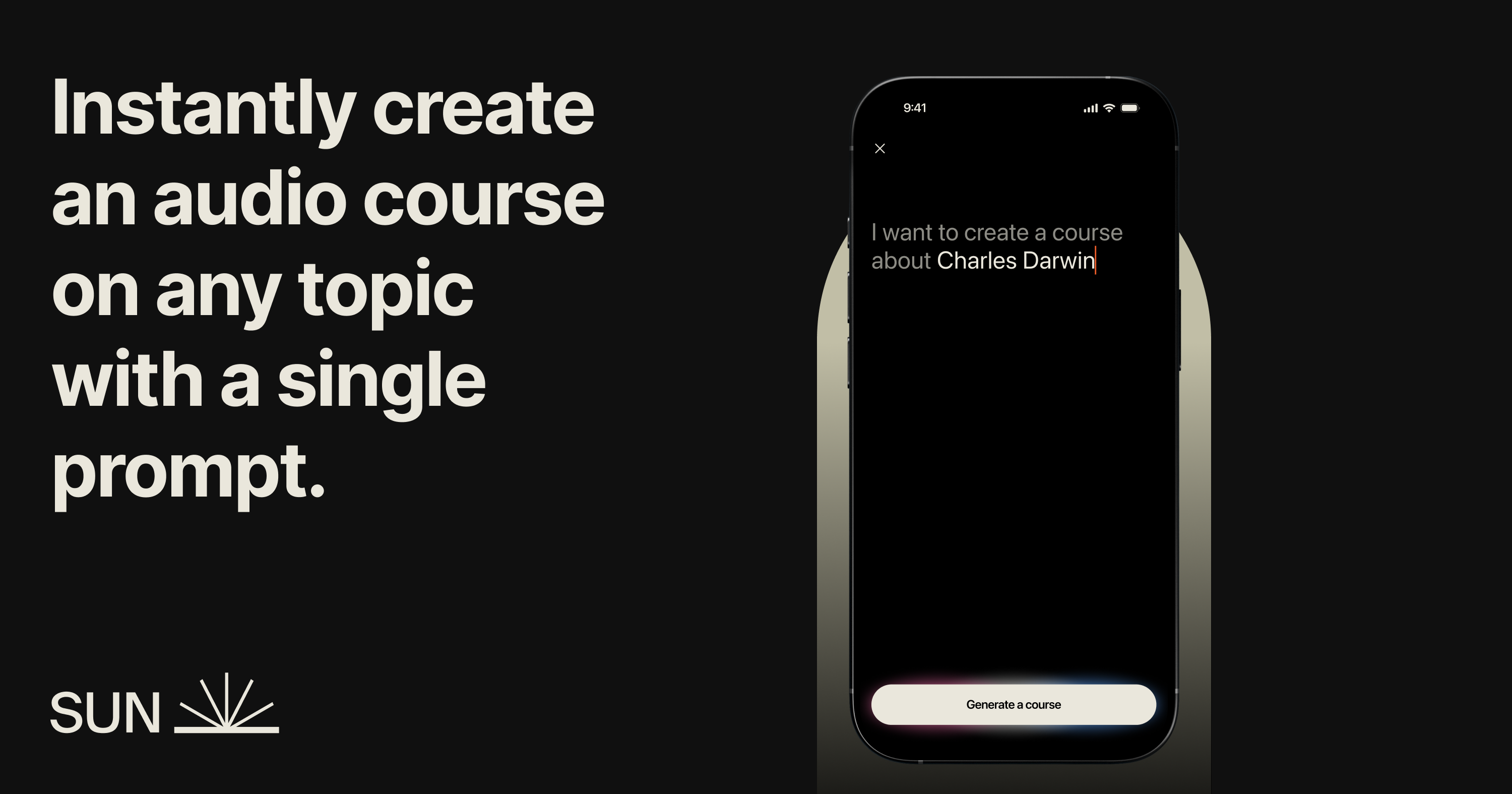 SUN  - Screenshot 2 showing product features and functionality